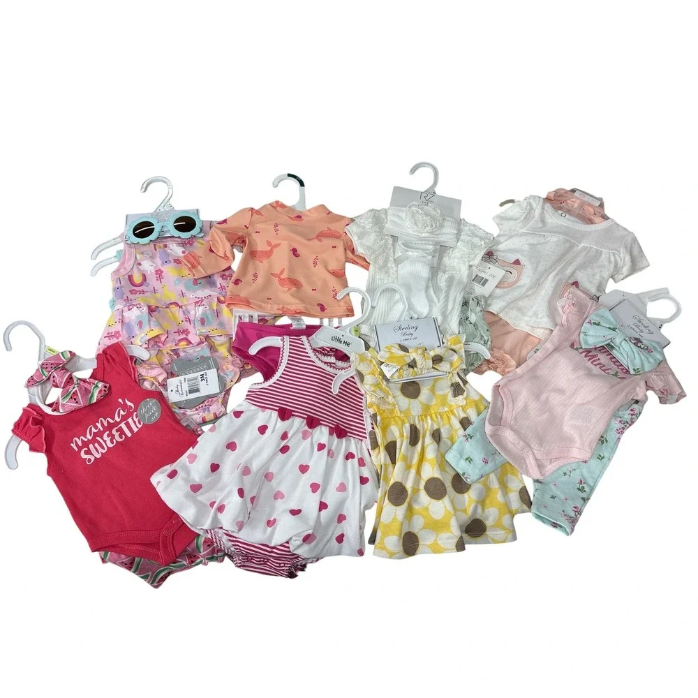Baby Girls‎ 0-3 Months Spring Summer Outfits New With Tags